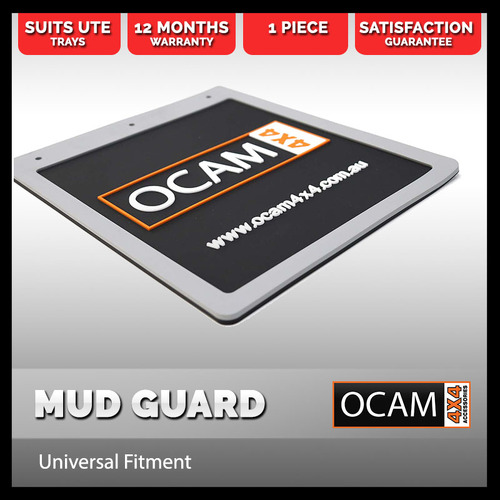 OCAM 4x4 Universal Mud Guard Flap 260W x 300H Single