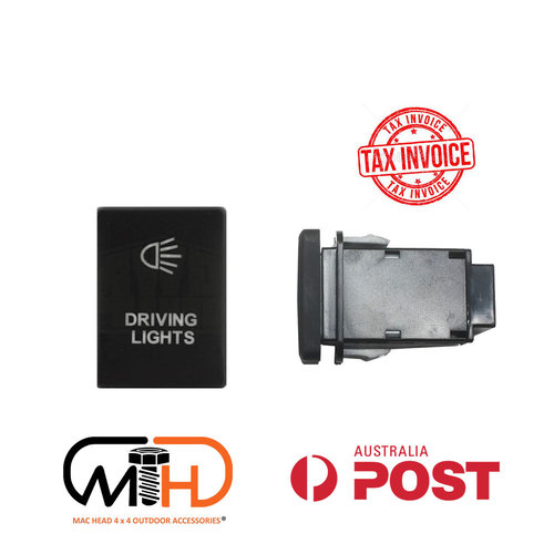 Push Rocker Switch For Toyota Hilux Landcruiser LED Driving Lights Short