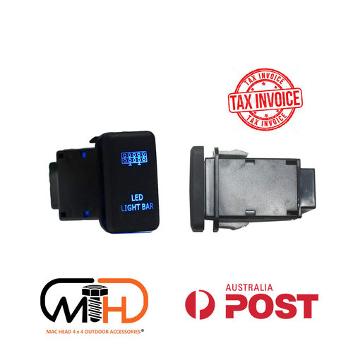 Push Rocker Switch For Toyota Hilux Landcruiser LED Light Bar Tall