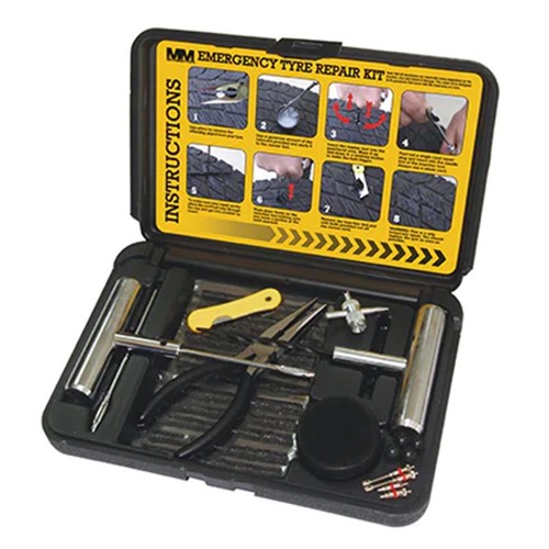 Mean Mother Heavy Duty 28 PCE Tyre Puncture Repair Kit