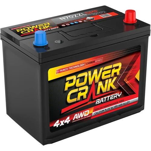 Power Crank N70ZZLSMF 4X4 AWD Series Starting Battery 750CCA