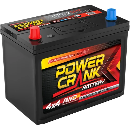 Power Crank N70ZZSMF 4X4 AWD Series Starting Battery 750CCA