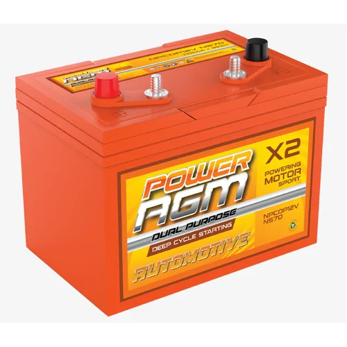 Power Crank 135 AH 900 CCA Battery | Dual Purpose AGM Automotive Deep Cycle Starting, NPCDP12V31A