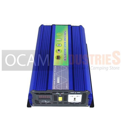 OCAM 12V 1500W/3000W to 220V 50hz High Frequency Pure Sine Wave Inverter