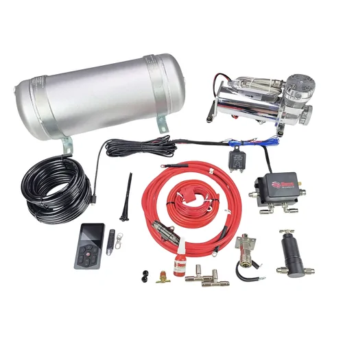 Boss Auto Pressure Controller Kit with PX06 Compressor, 9L Tank, Fittings, Water Trap & Nitto Coupling