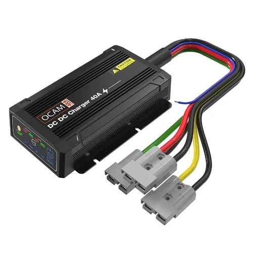 OCAM 40A DC-DC Battery Charger with MPPT Solar Regulator, 12V, DCDC1240A