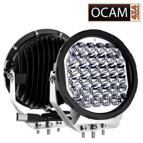 OCAM Illuminate series 9" LED Driving Spot Lights 180W 9-36V