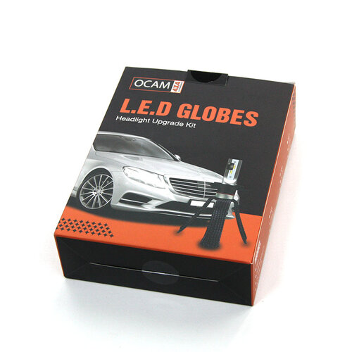 Headlight LED Bulb Conversion (HB3) Canbus Compatible Copper Braid Heatsink