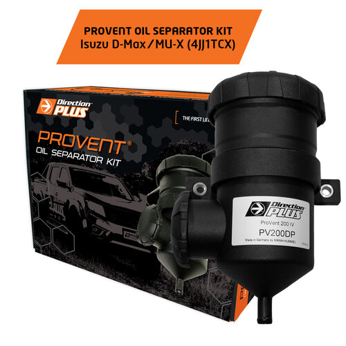 Provent Oil Separator Catch Can Kit for Isuzu D-MAX / MU-X 3.0L 2012-2017 (Non DPF) DMAX, PV644DPK