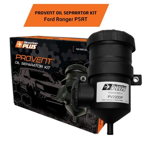 Provent Oil Separator Catch Can Kit for Ford Ranger 2011 + P5AT Radiator Mount