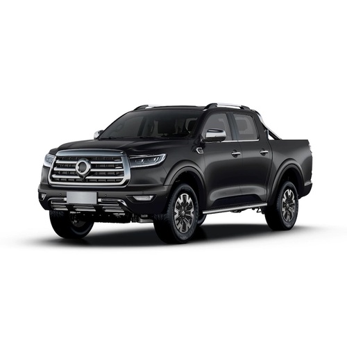 OCAM Fibreglass Canopy For GWM Cannon 2020-Current Dual Cab Mechanical Lift Up Canopy Colour: Crystal Black - CB4/ON1