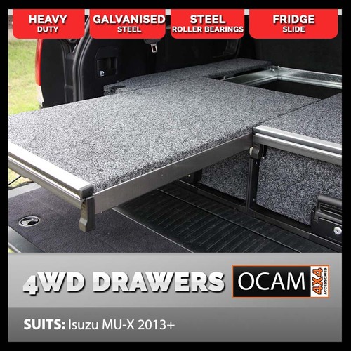 OCAM Rear Drawers For Isuzu MU-X 2013-06/2021 MUX