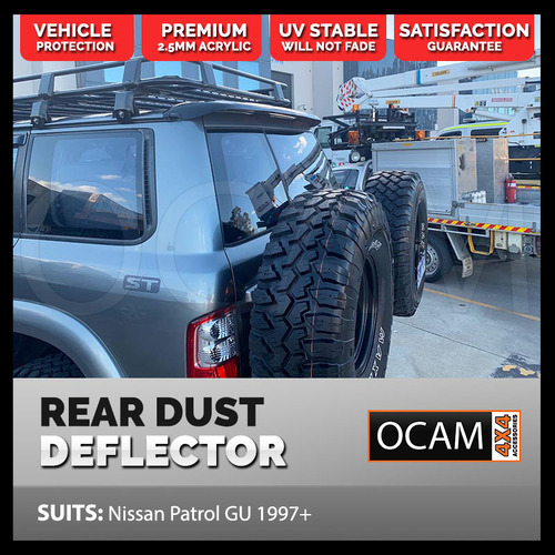 Rear Dust Deflector For Nissan Patrol GU Y61 Wagon 1997+