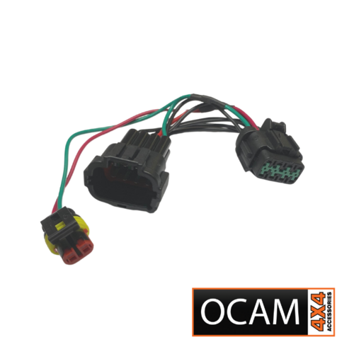 High Beam Adaptor Harness To Suit Nissan Navara NP300 D23 2015-Current