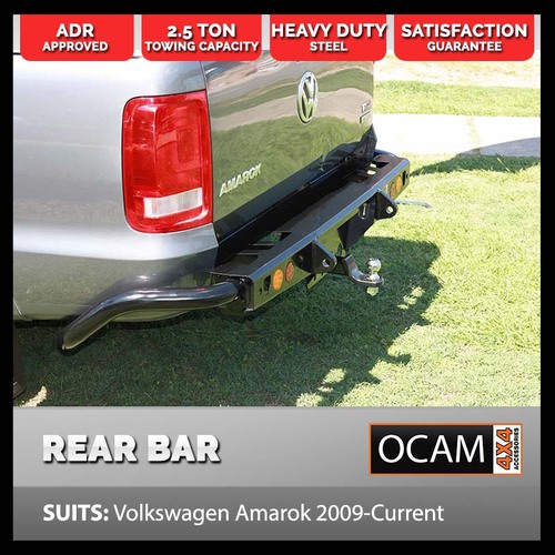 Rear Protection Bar For Volkswagen Amarok 2009-Current Tow Bar