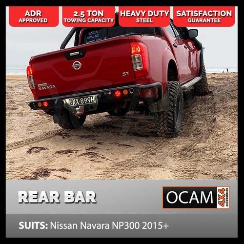 Rear Protection Bar for Nissan Navara NP300 07/2015-02/2021 Tow Bar