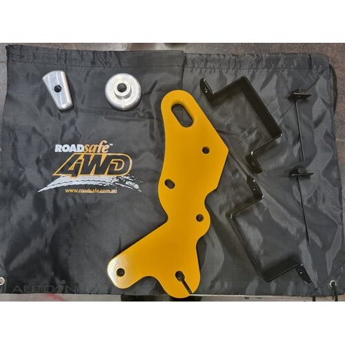 Roadsafe HD Recovery Tow Points for Mitsubishi Triton MQ 05/2015-10/2018 Pair 4WD Rated RP-TRI03-MQ