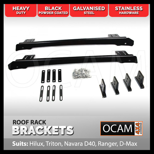 Roof Rack Brackets for roof channel, Suits Toyota Hilux N80 2015-20