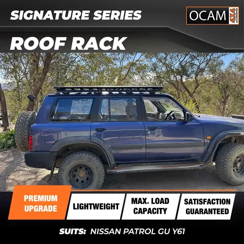 OCAM Signature Platform Roof Rack for Nissan Patrol GU Y61, 2200x1350mm