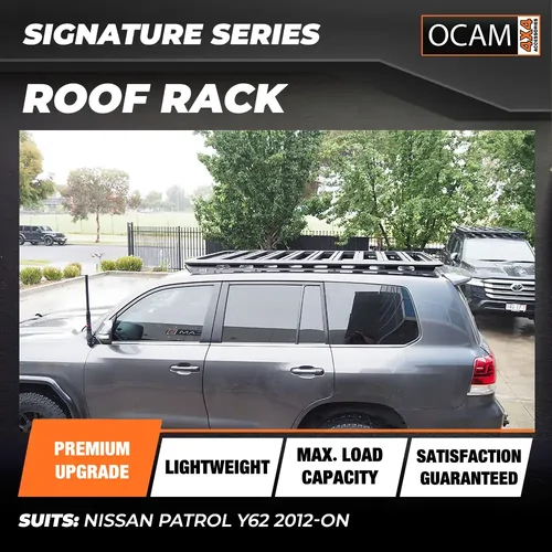 OCAM Signature Platform Roof Rack for Nissan Patrol Y62 2012-Current, 2200x1350mm