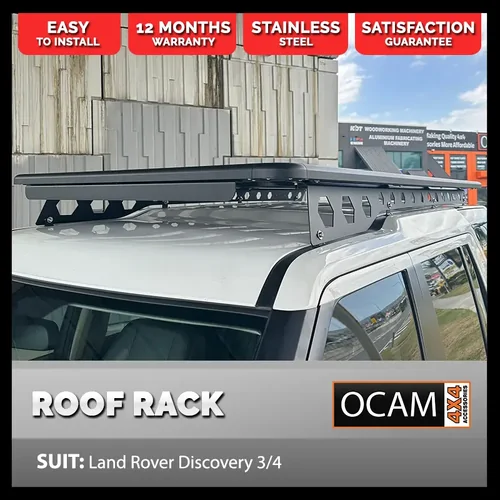 OCAM CMM Aluminium Platform Flat Roof Rack for Land Rover Discovery 3/4