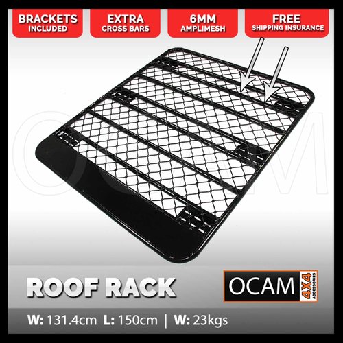 OCAM Aluminium Flat Roof Rack For Toyota Landcruiser 79 Series 1500mm x 1314mm