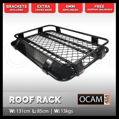 Aluminium Roof Rack for Toyota Hilux N80, 2015+ Single/Extra Cab 850x1314mm Alloy Cage