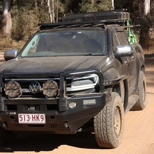 OCAM Heavy Duty Steel Side Steps & Brush Bars for Ford Ranger PX, PXII, PXIII, 2011-22