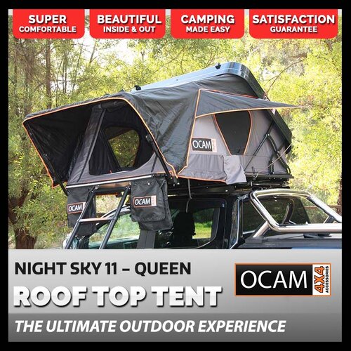 OCAM Night Sky, Queen Rooftop Tent, Hardshell, 1.6m