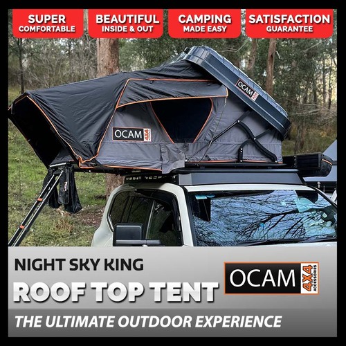 OCAM Night Sky, King Rooftop Tent, Hardshell, 1.9m