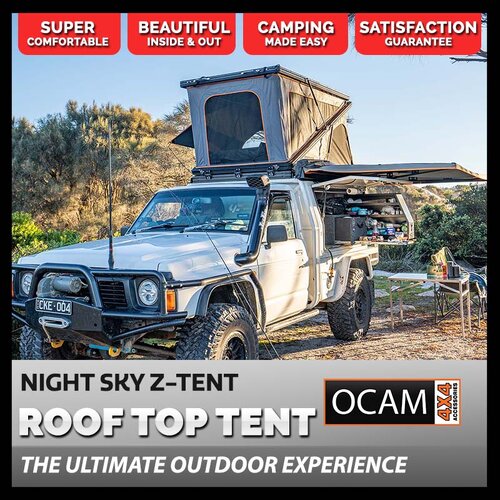 OCAM Night Sky Aluminium Hardshell Z Roof Top Tent 