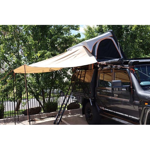 Awning to suit OCAM Aluminium Hardshell Roof Top Tent - Side Opening