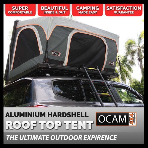 DISCONTINUED - OCAM Aluminium Hardshell Roof Top Tent - Side Opening, 2250x1350mm