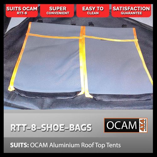 Shoe Bag to suit OCAM Aluminium Hardshell Roof Top Tents (1 pce)