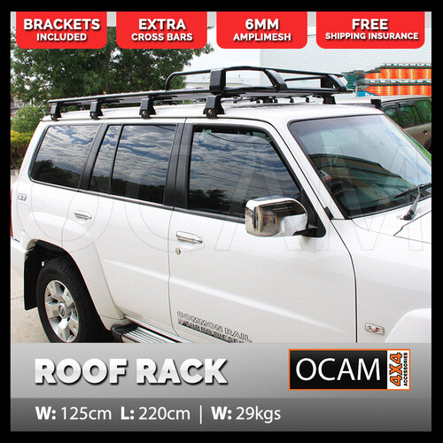 OCAM Aluminium Roof Top Tent Roof Rack for Pajero Patrol Landcruiser Cherokee Alloy