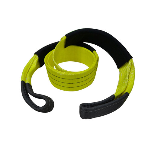 Roadsafe Heavy Duty 4WD Equaliser/Bridle Strap 6000kg 2.5m x 75mm Yellow and Black SB605