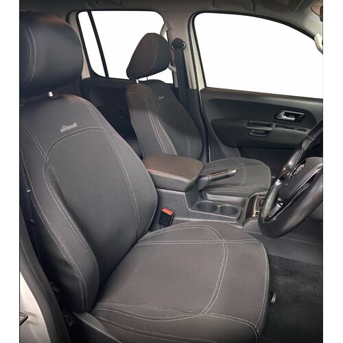 PRE-MADE BUNDLE Wetseat Neoprene Seat, Headrest & Console Covers for Volkswagen Amarok Core, 02/2015-04/2023