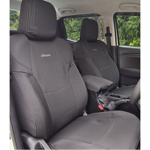 Wetseat Tailored Neoprene Seat Covers for Mazda BT-50 Dual Cab 07/2020-2023