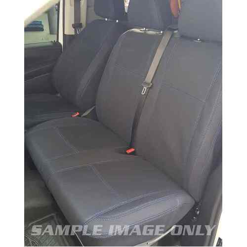 Wetseat Neoprene Seat & Headrest Covers for Toyota Hilux N70 Single Cab Workmate 09/2009-07/2015