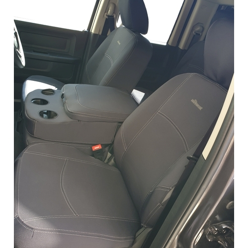 PRE-MADE Bundle Wetseat Neoprene Seat, Headrest & Console Covers for Ford Ranger Raptor, 07/2018-Current