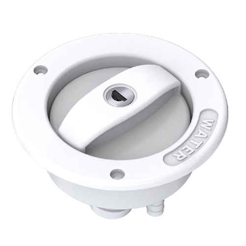 SEAFLO Water Inlet White with Lock