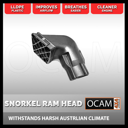 LLDPE Snorkel Head 3 inch (77mm) for 4x4, 4WD, Tractor