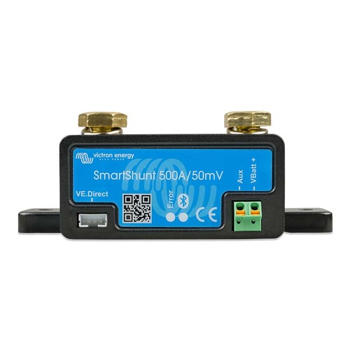 Victron SmartShunt 500A/50mV, SHU050150050, Smart Battery Shunt