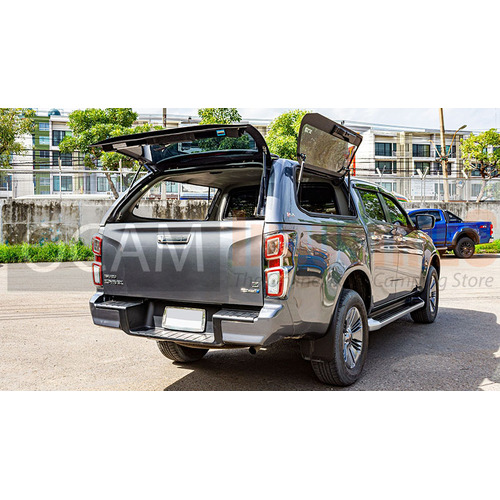 DISCONTINUED - OCAM Fibreglass Canopy for Isuzu D-MAX 06/2012-07/2020 Dual Cab