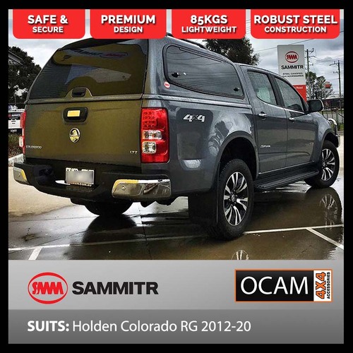 DISCONTINUED - SMM V2 Steel Canopy For Holden Colorado RG 2012-2020, Dual Cab