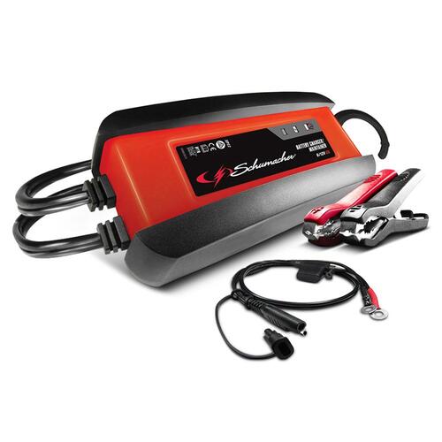 Smart Battery Charger Schumacher SPI2 2A 12V,Lithium, AGM, Standard, Gel, Calcium, Start-Stop