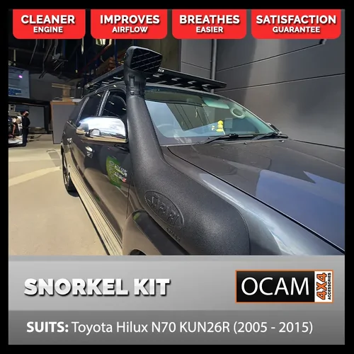 Safari ARMAX Snorkel Kit for Toyota Hilux N70 KUN26R (2005 - 2015), SS122HP