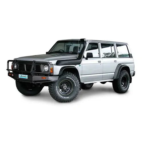 Safari Snorkel Kit For Nissan Patrol GQ (Y60), 01/1988 - 10/1997, TD42 (horizontal pre cleaner), SS13HF-HPC