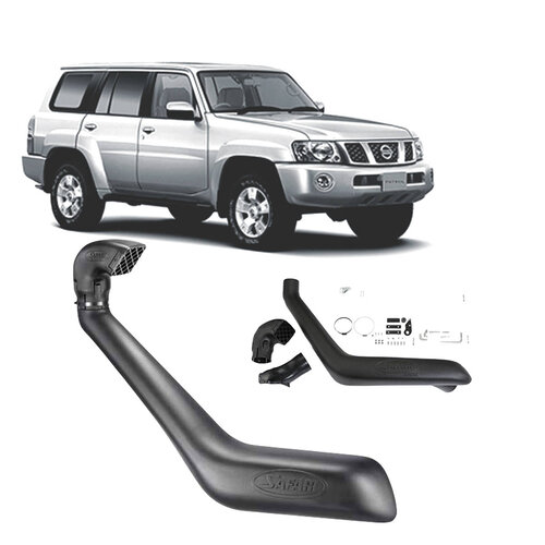 DISCONTINUED - Safari R-Spec Snorkel Kit For Nissan Patrol Series 1 2 3, 12/1997 - 12/2012, SS15R