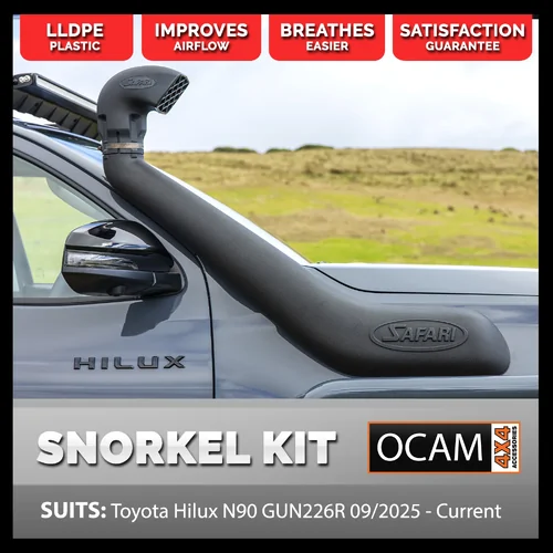 Safari V-Spec Snorkel for Toyota Hilux N90 GUN226R 09/2025 - Current, SS223HF